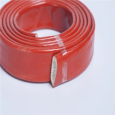 ปลอกสายซิลิโคนหุ้มด้วยไฟเบอร์กลาสเคลือบซิลิโคนอุณหภูมิสูง